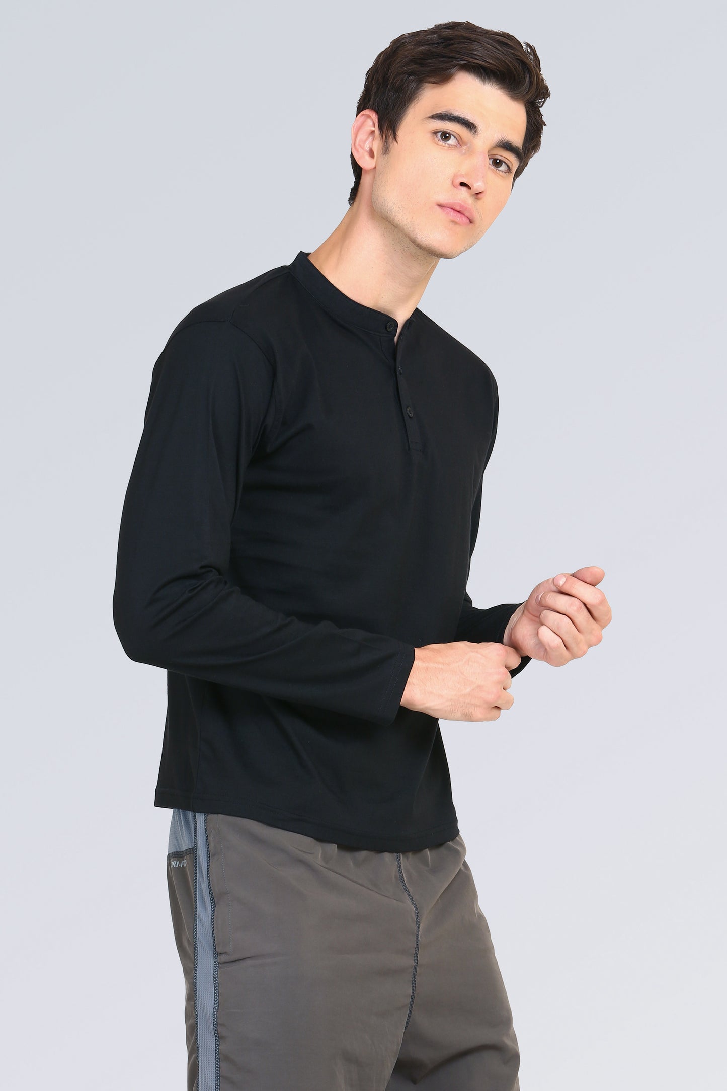 Ap'pulse Men's Madrid Polo Long Sleeve Tshirt