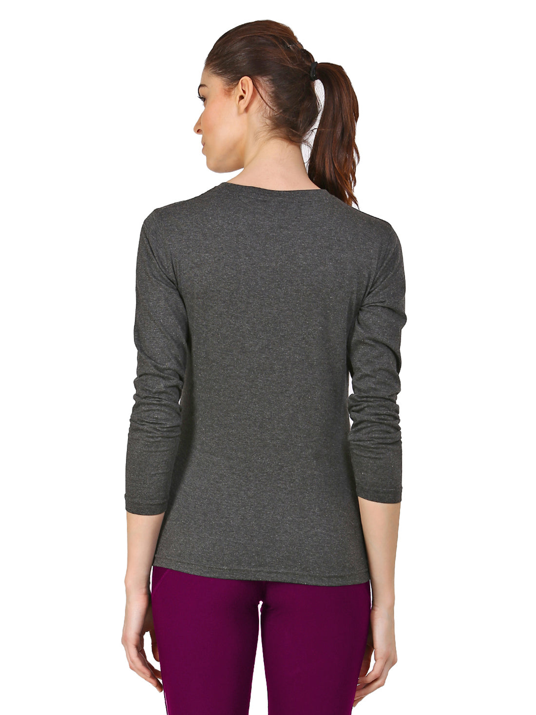 Appulse Women's Long Sleeve V neck T-Shirt | Women | Premium Cotton | Activewear | Athleisure