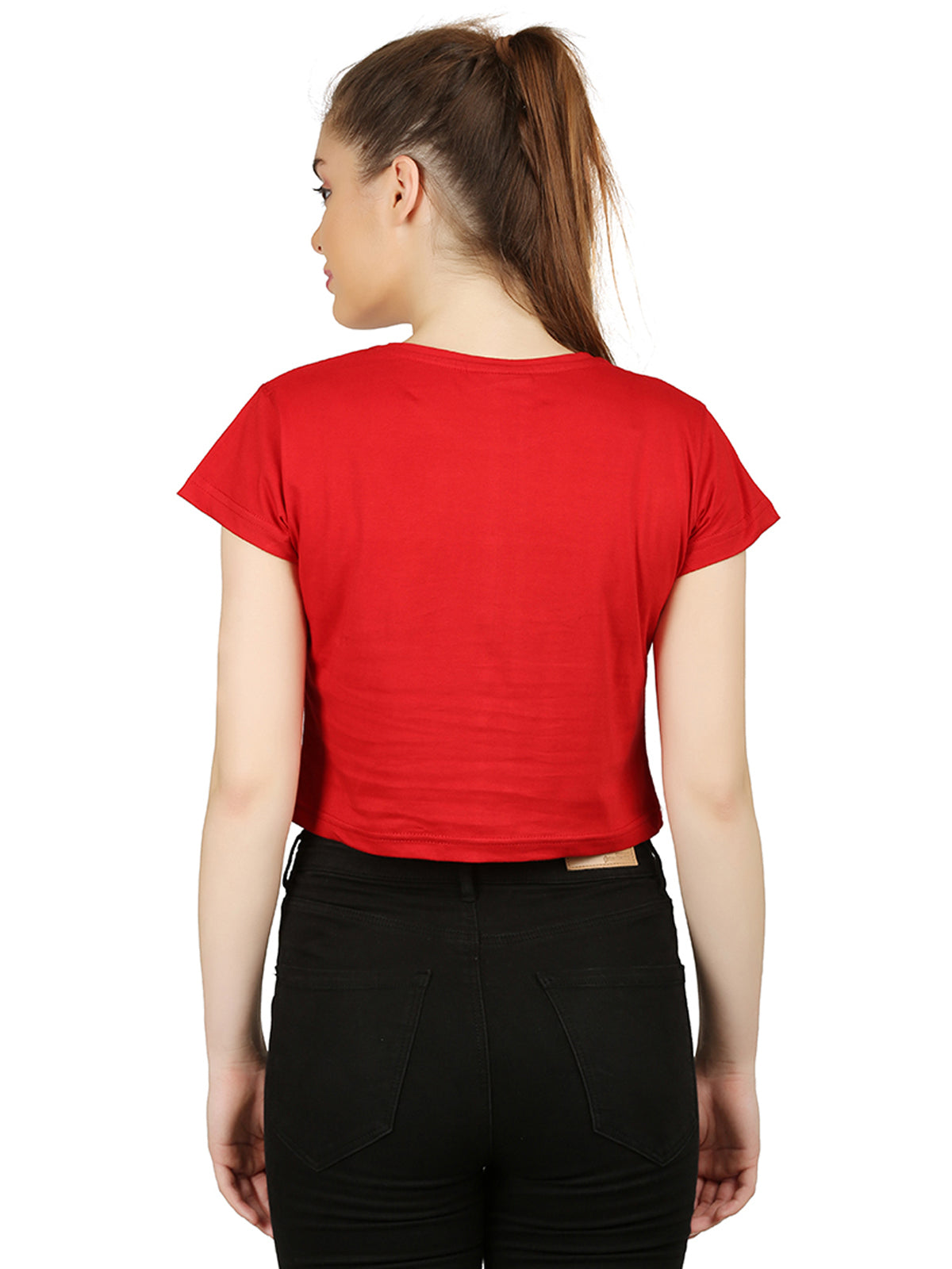Appulse Women's Short Sleeve Crop Top | Women | Premium Cotton | Activewear | Athleisure