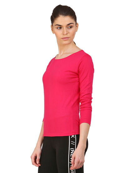 Appulse Women's Long Sleeve Round neck T-Shirt | Women | Premium Cotton | Activewear | Athleisure
