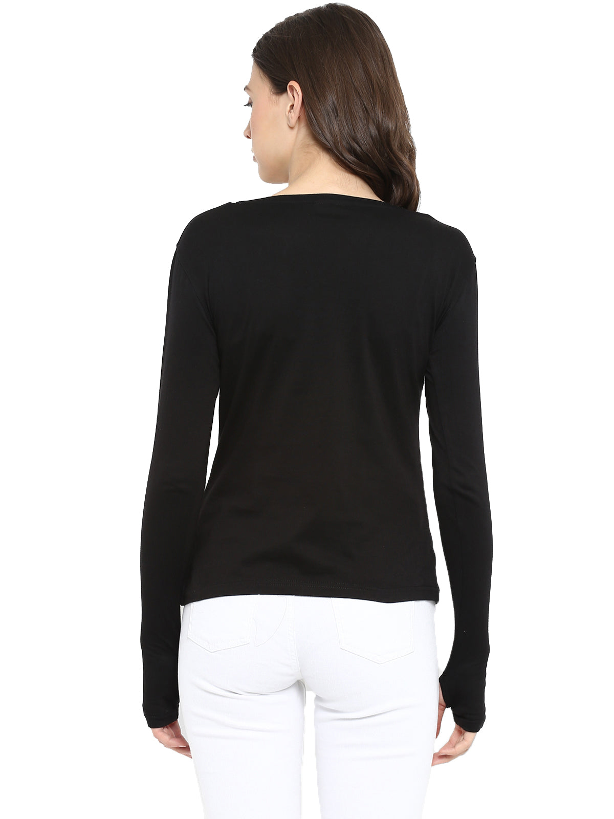 Appulse Women's Long Sleeve Thumb Hole T-Shirt | Women | Premium Cotton | Activewear | Athleisure