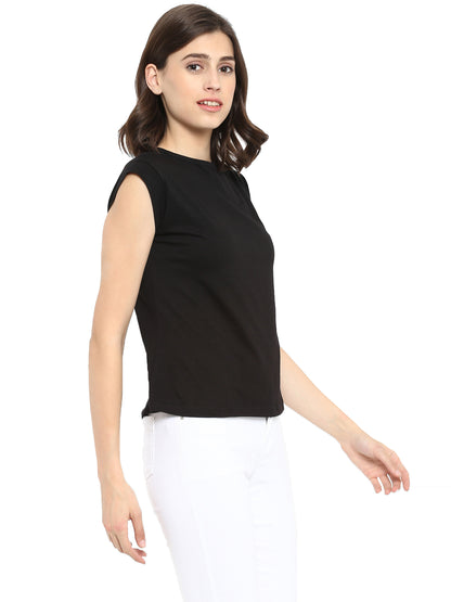 Appulse Women's Cap Sleeve T-Shirt | Women | Premium Cotton | Activewear | Athleisure