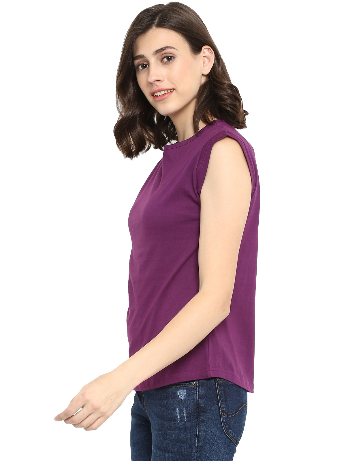 Appulse Women's Cap Sleeve T-Shirt | Women | Premium Cotton | Activewear | Athleisure