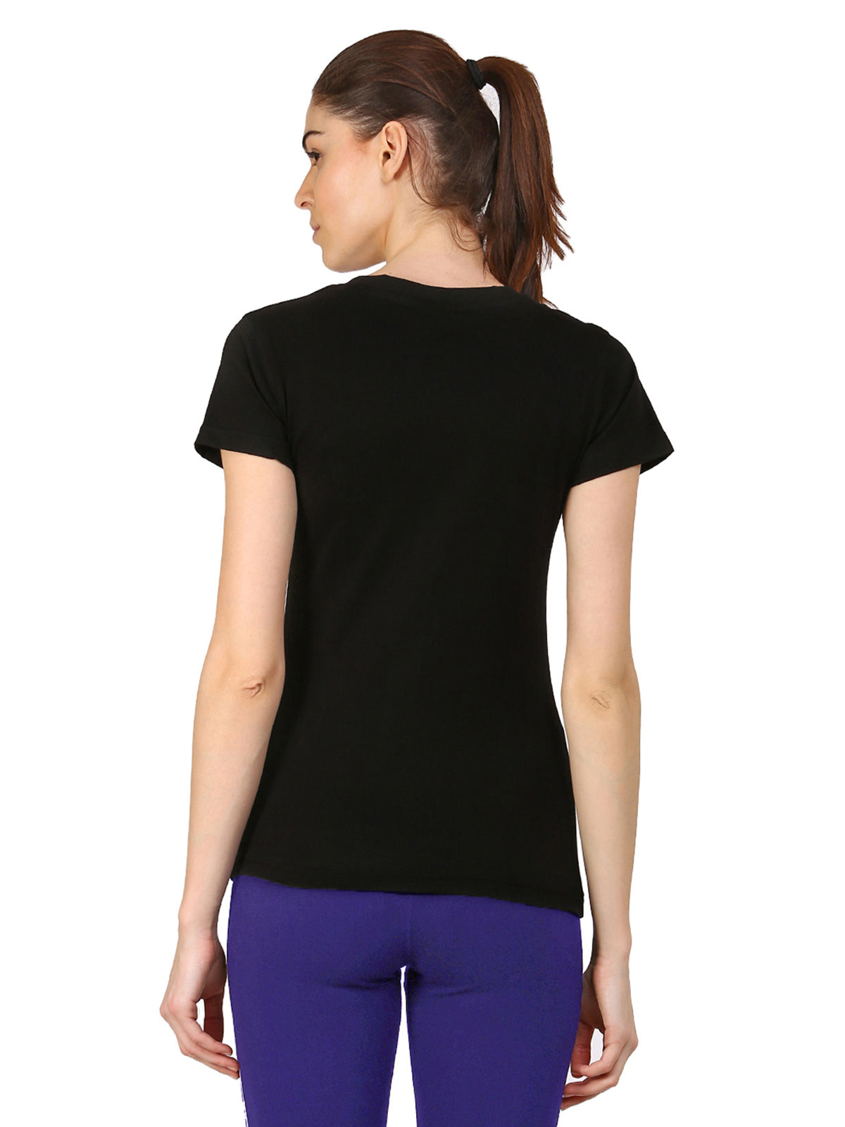 Appulse Women's Short Sleeve V neck T-Shirt | Women | Premium Cotton | Activewear | Athleisure