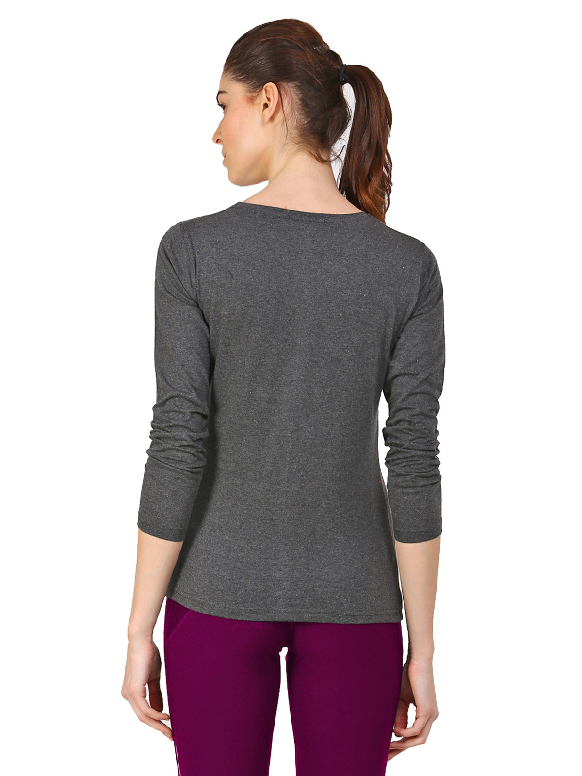 Appulse Women's Long Sleeve Round neck T-Shirt | Women | Premium Cotton | Activewear | Athleisure