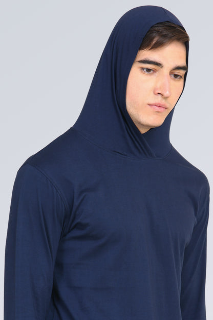Appulse Men's Hooded Thumb Hole T-Shirt | Men | Premium Cotton | Activewear | Athleisure