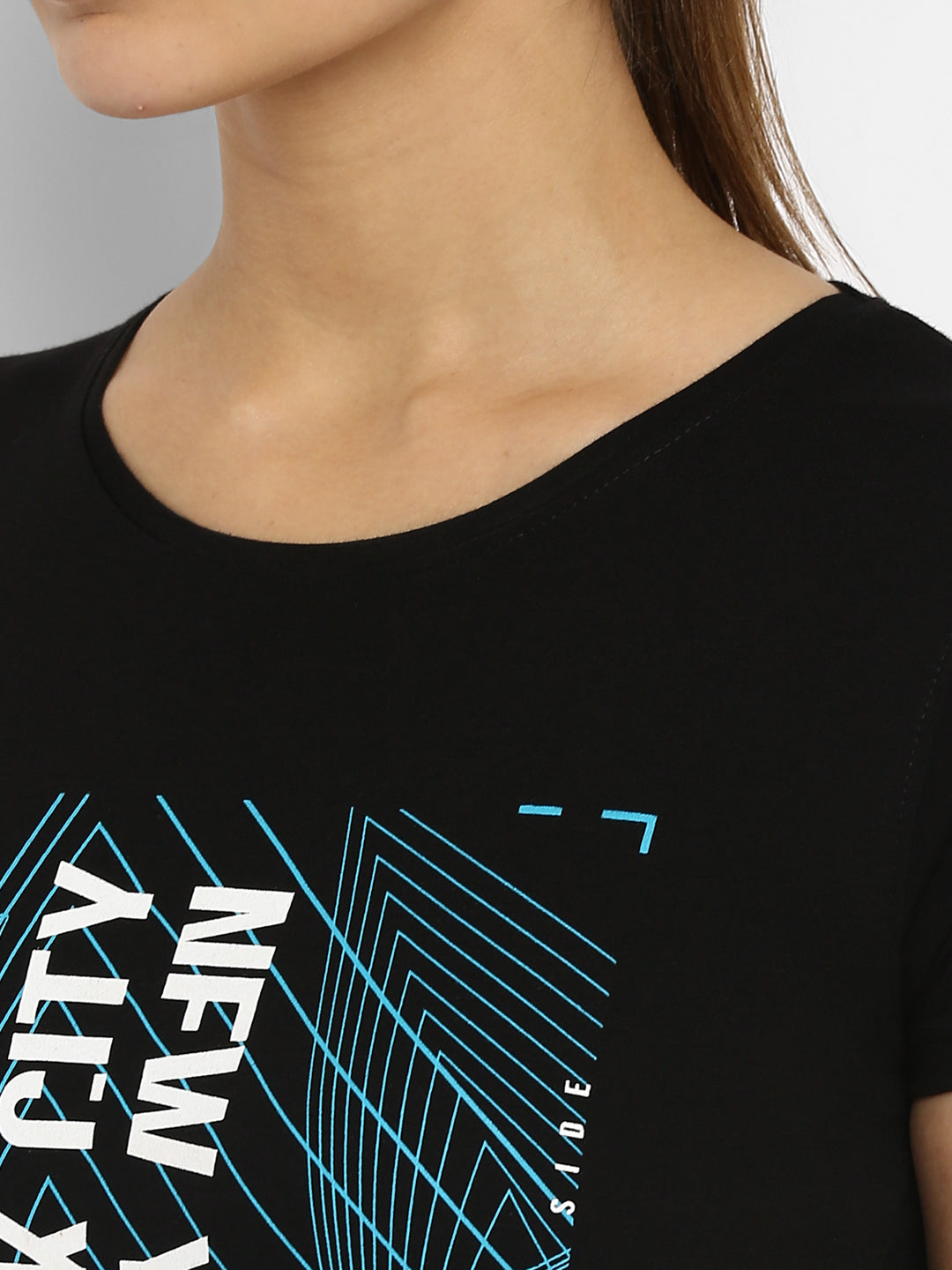 Appulse Women's Printed Sport T-Shirt | Women | Premium Cotton | Activewear | Athleisure