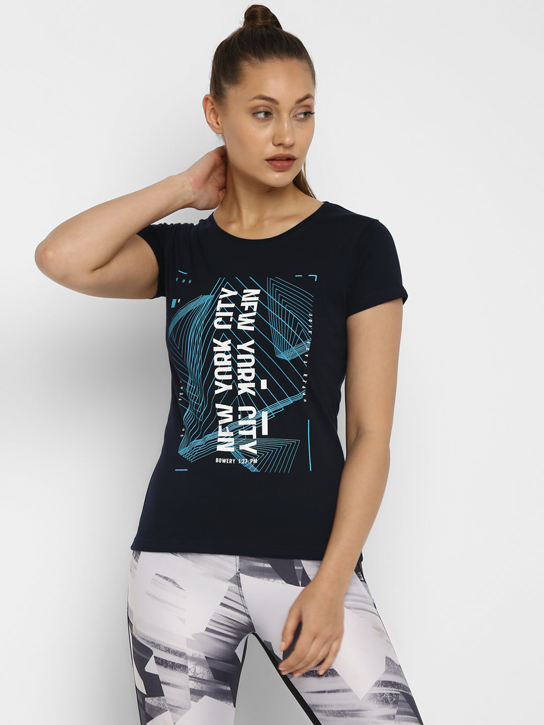 Ap'pulse Women's Printed Sport T-Shirt