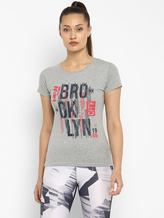 Ap'pulse Women's Printed Sport T-Shirt