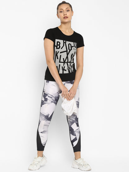 Appulse Women's Printed Sport T-Shirt | Women | Premium Cotton | Activewear | Athleisure
