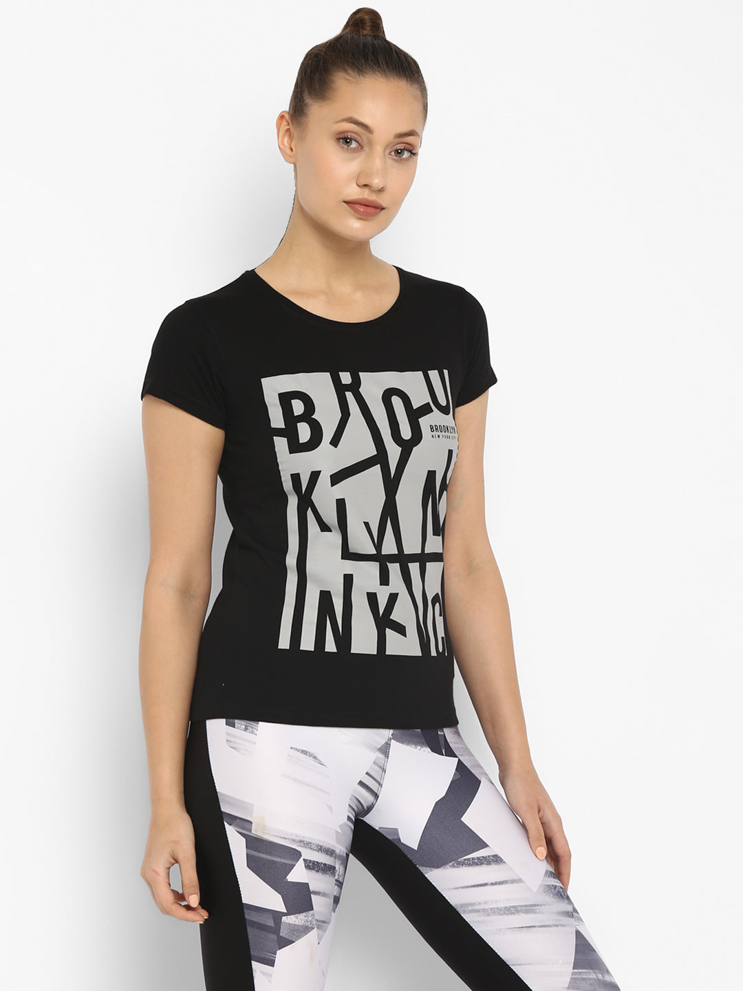 Appulse Women's Printed Sport T-Shirt | Women | Premium Cotton | Activewear | Athleisure