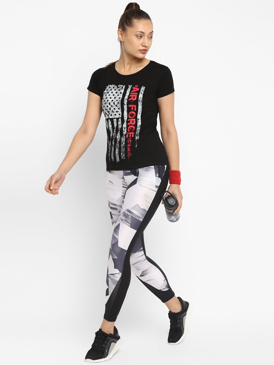 Appulse Women's Printed Sport T-Shirt | Women | Premium Cotton | Activewear | Athleisure