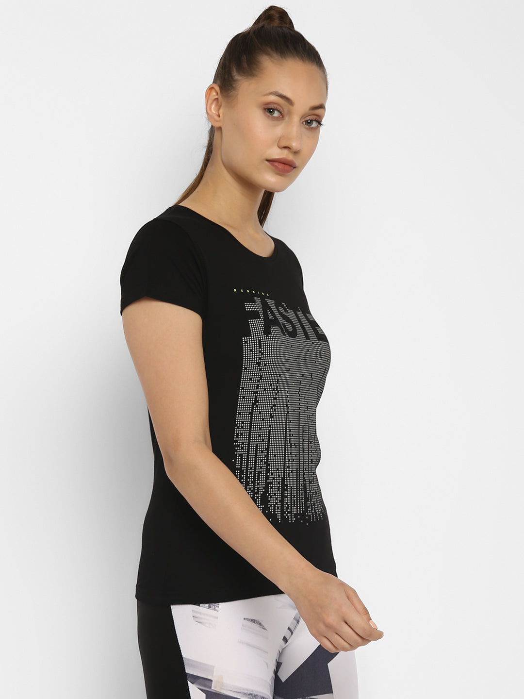 Appulse Women's Printed Sport T-Shirt | Women | Premium Cotton | Activewear | Athleisure