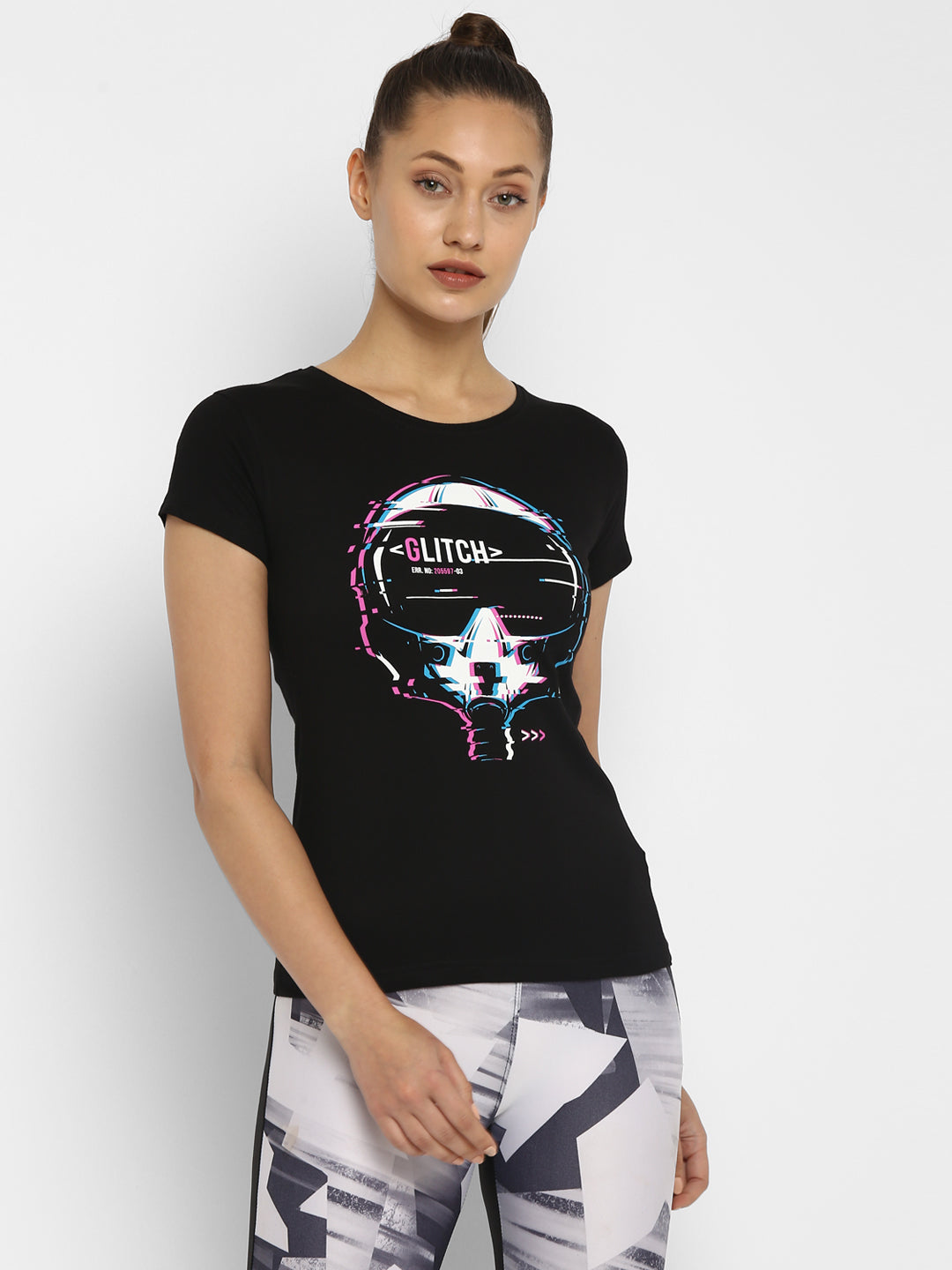 Appulse Women's Printed Sport T-Shirt | Women | Premium Cotton | Activewear | Athleisure