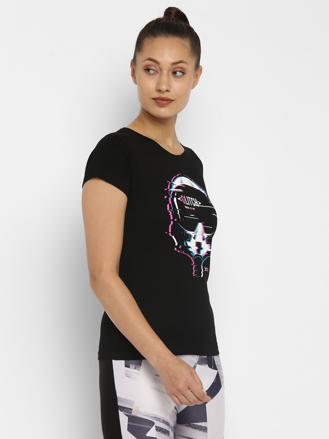 Appulse Women's Printed Sport T-Shirt | Women | Premium Cotton | Activewear | Athleisure