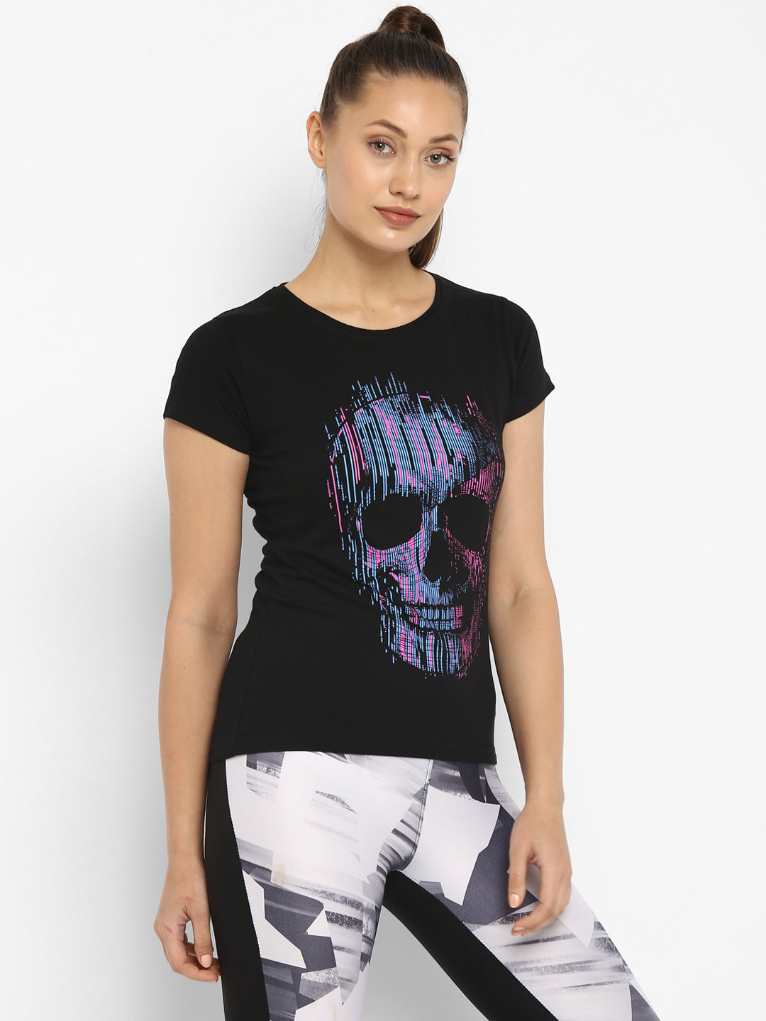 Appulse Women's Printed Sport T-Shirt | Women | Premium Cotton | Activewear | Athleisure