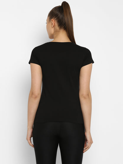Appulse Women's Printed Sport T-Shirt | Women | Premium Cotton | Activewear | Athleisure
