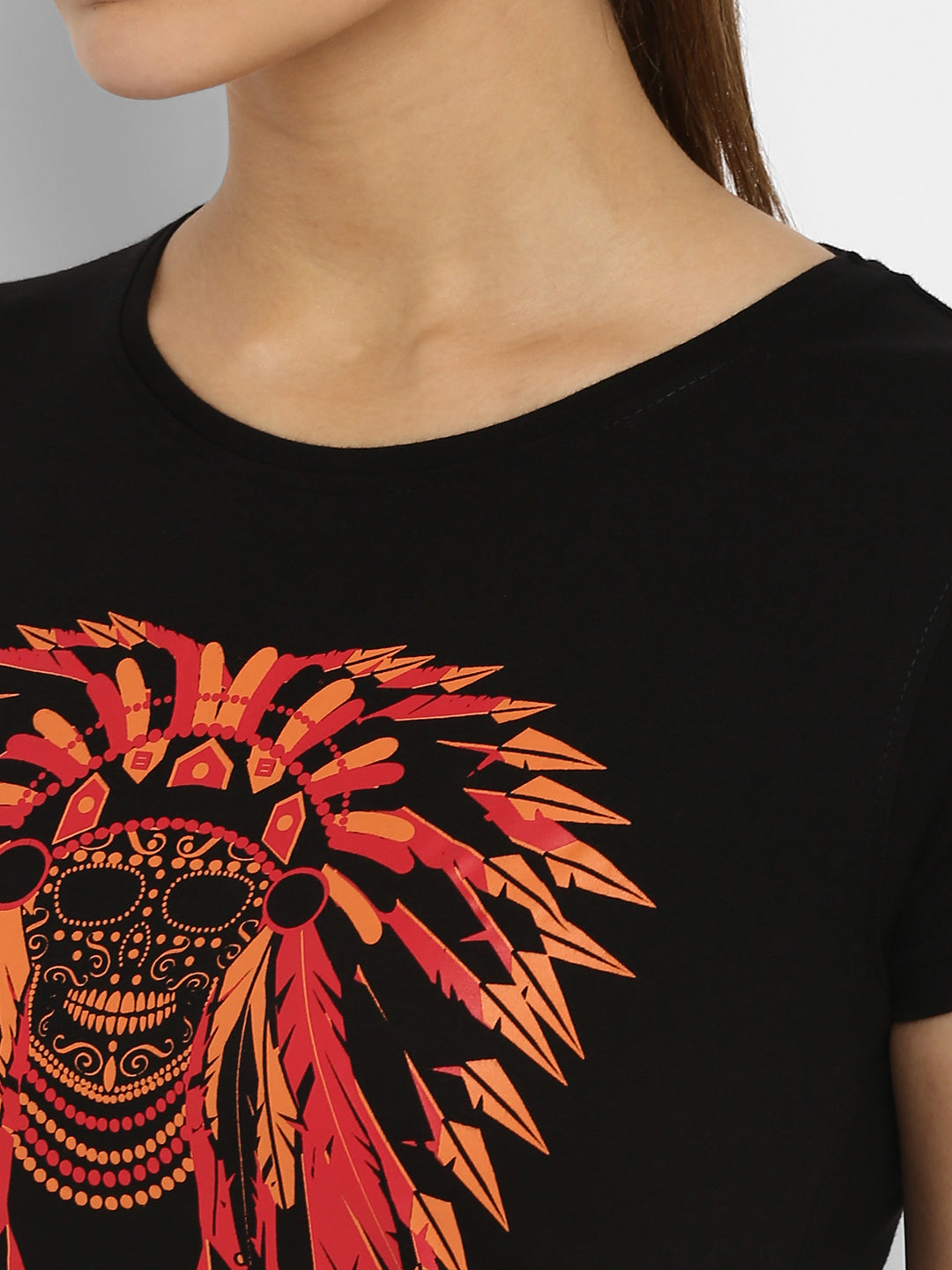 Appulse Women's Printed Sport T-Shirt | Women | Premium Cotton | Activewear | Athleisure