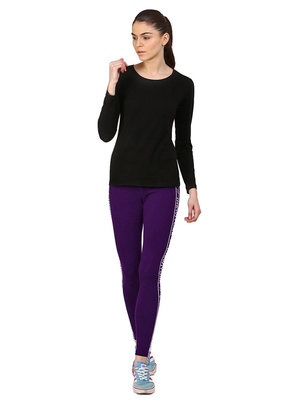 Appulse Women's Long Sleeve Round neck T-Shirt | Women | Premium Cotton | Activewear | Athleisure