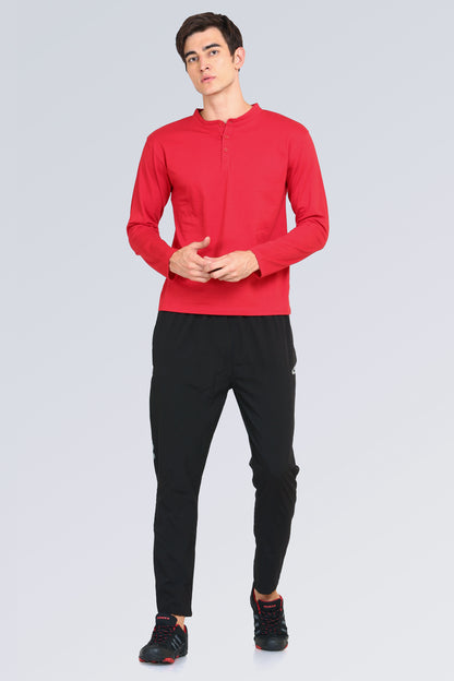 Appulse Men's Madrid Polo Long Sleeve T-Shirt | Men | Premium Cotton | Activewear | Athleisure