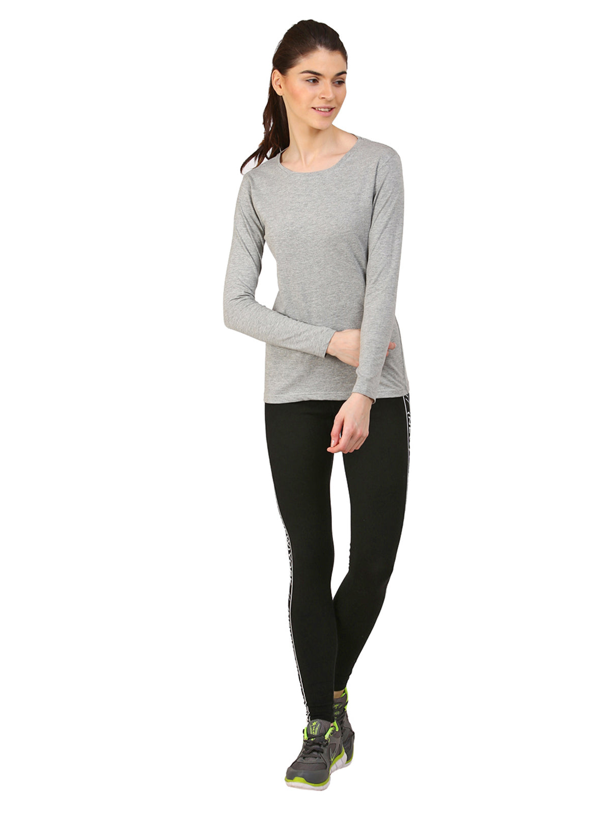 Appulse Women's Long Sleeve Round neck T-Shirt | Women | Premium Cotton | Activewear | Athleisure