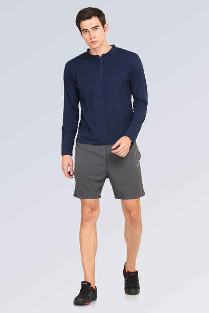 Appulse Men's Madrid Polo Long Sleeve T-Shirt | Men | Premium Cotton | Activewear | Athleisure