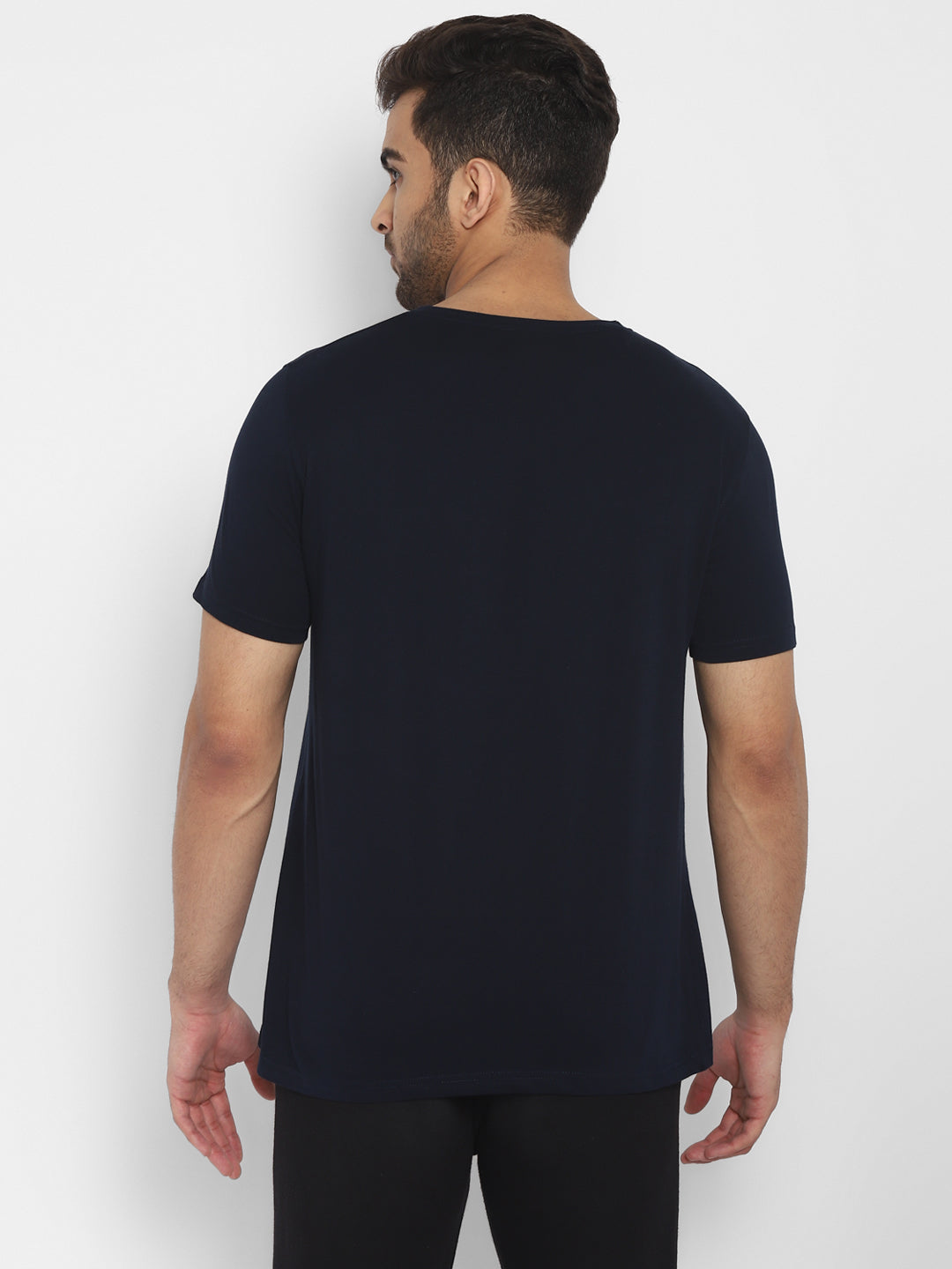 Ap'pulse Men's Short Sleeve Round Neck Printed Tshirt