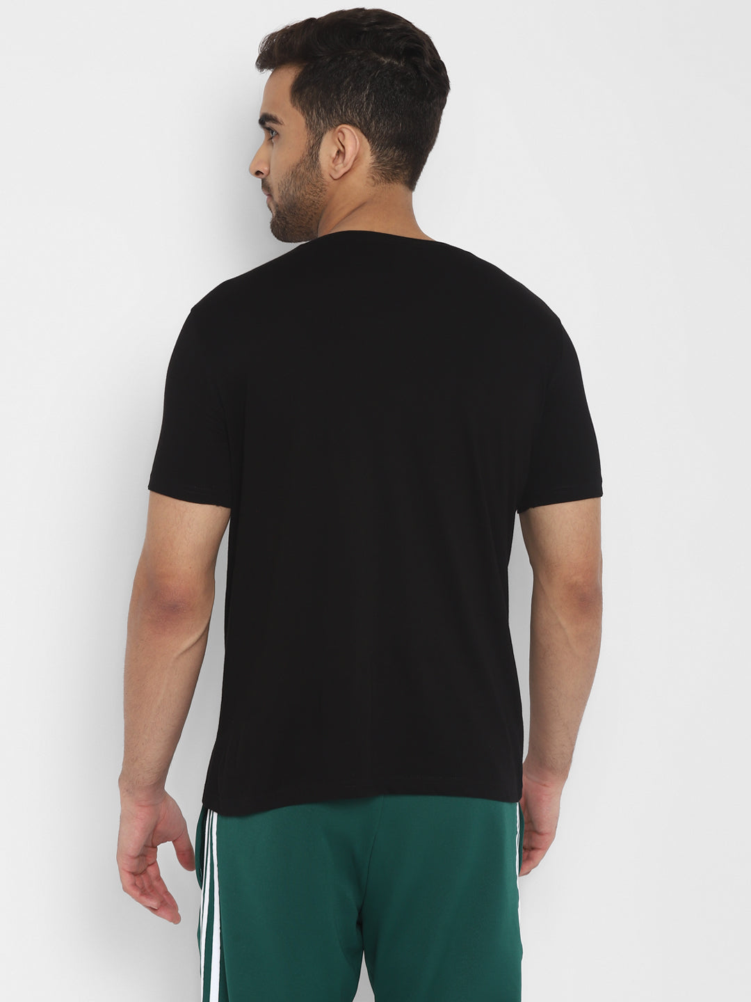 Ap'pulse Men's Short Sleeve Round Neck Printed Tshirt