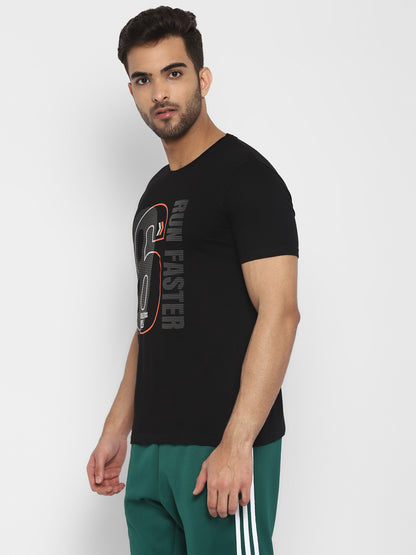 Appulse Men's Short Sleeve Round Neck Printed T-Shirt | Men | Premium Cotton | Activewear | Athleisure