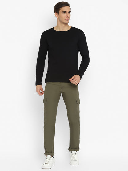 Appulse Men's Round Neck Long Sleeve T-Shirt | Men | Premium Cotton | Activewear | Athleisure