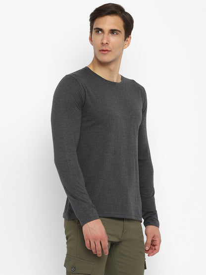 Appulse Men's Round Neck Long Sleeve T-Shirt | Men | Premium Cotton | Activewear | Athleisure