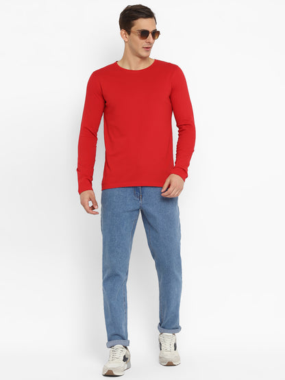 Appulse Men's Round Neck Long Sleeve T-Shirt | Men | Premium Cotton | Activewear | Athleisure