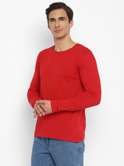 Appulse Men's Round Neck Long Sleeve T-Shirt | Men | Premium Cotton | Activewear | Athleisure