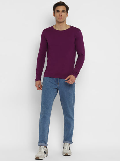 Appulse Men's Round Neck Long Sleeve T-Shirt | Men | Premium Cotton | Activewear | Athleisure