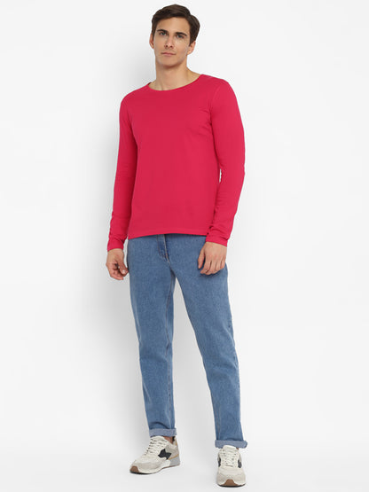 Appulse Men's Round Neck Long Sleeve T-Shirt | Men | Premium Cotton | Activewear | Athleisure