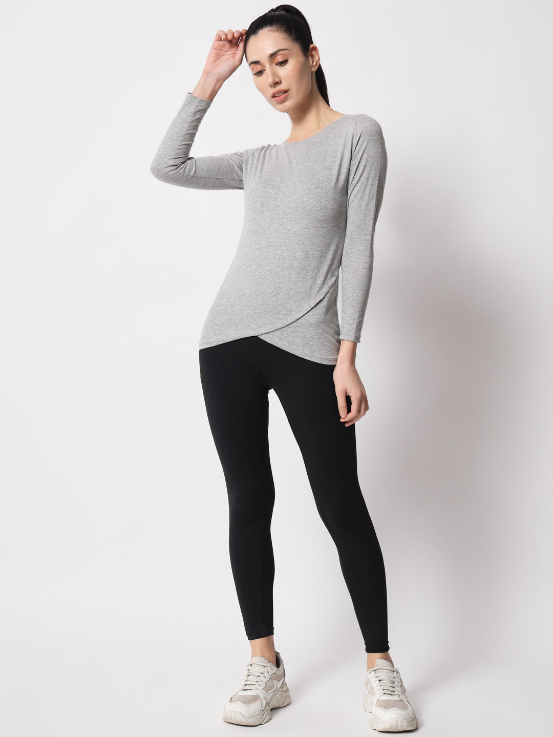 Appulse Women's Cross Over T-Shirt | Women | Premium Cotton | Activewear | Athleisure