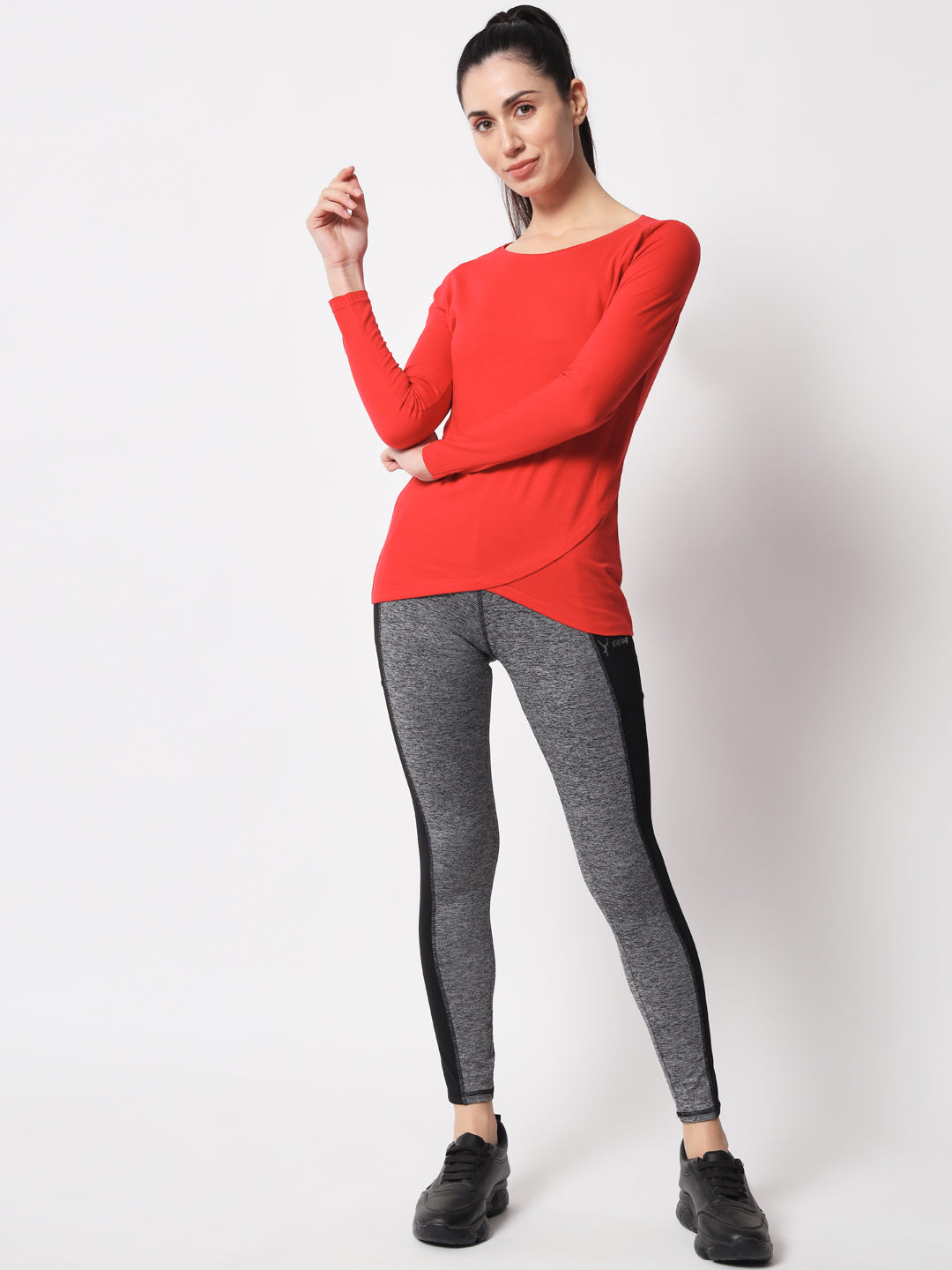Appulse Women's Cross Over T-Shirt | Women | Premium Cotton | Activewear | Athleisure