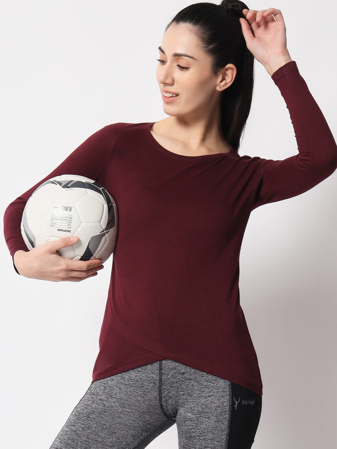Appulse Women's Cross Over T-Shirt | Women | Premium Cotton | Activewear | Athleisure