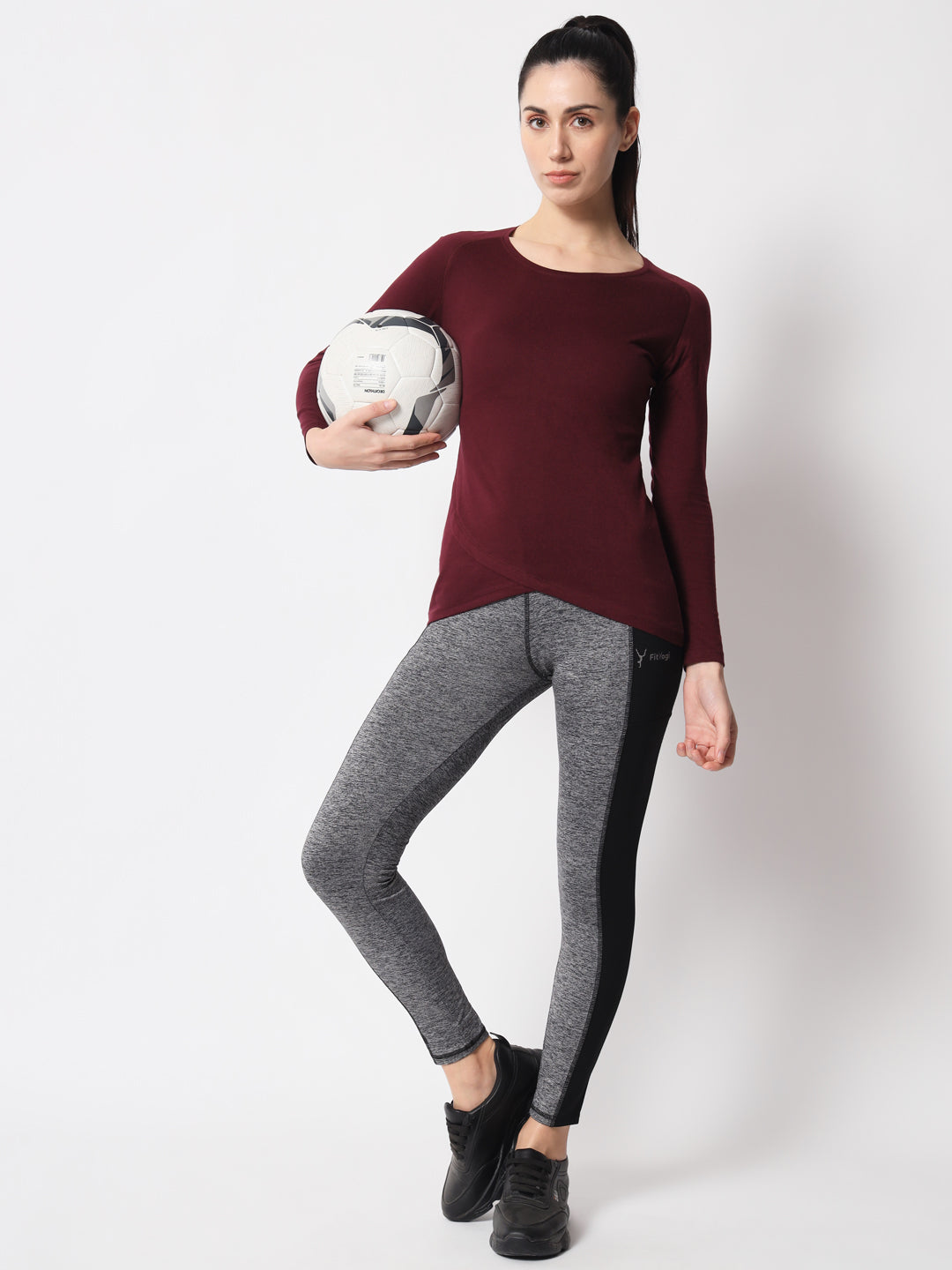 Appulse Women's Cross Over T-Shirt | Women | Premium Cotton | Activewear | Athleisure
