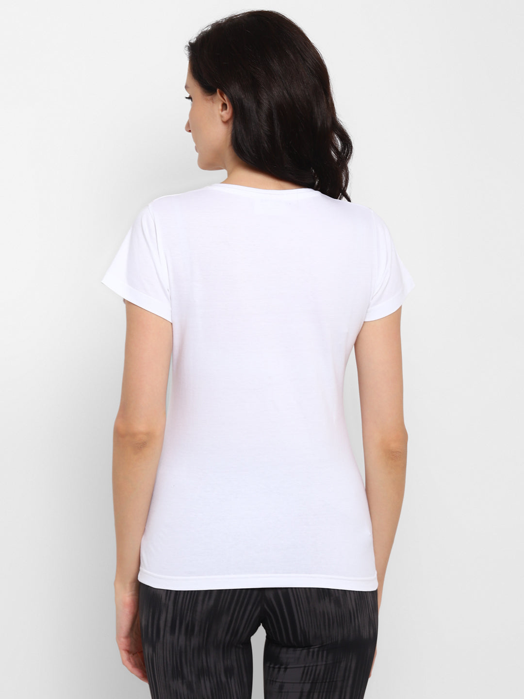 Appulse Women's Round Neck T-Shirt with Bottom Knot | Women | Premium Cotton | Activewear | Athleisure