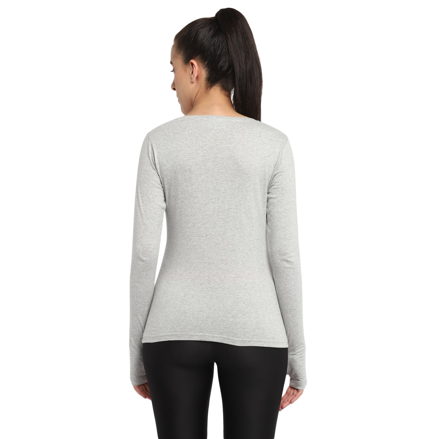 Appulse Women's Printed Long Sleeve Thumb Hole Round Neck T-Shirt | Women | Premium Cotton | Activewear | Athleisure