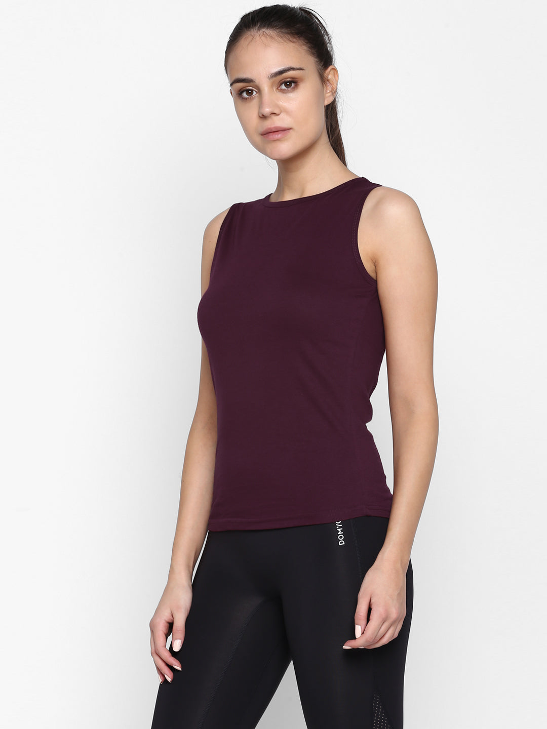 Appulse Women's Sleeveless Round neck T-Shirt | Women | Premium Cotton | Activewear | Athleisure