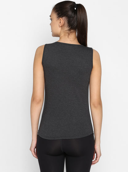 Appulse Women's Sleeveless Round neck T-Shirt | Women | Premium Cotton | Activewear | Athleisure