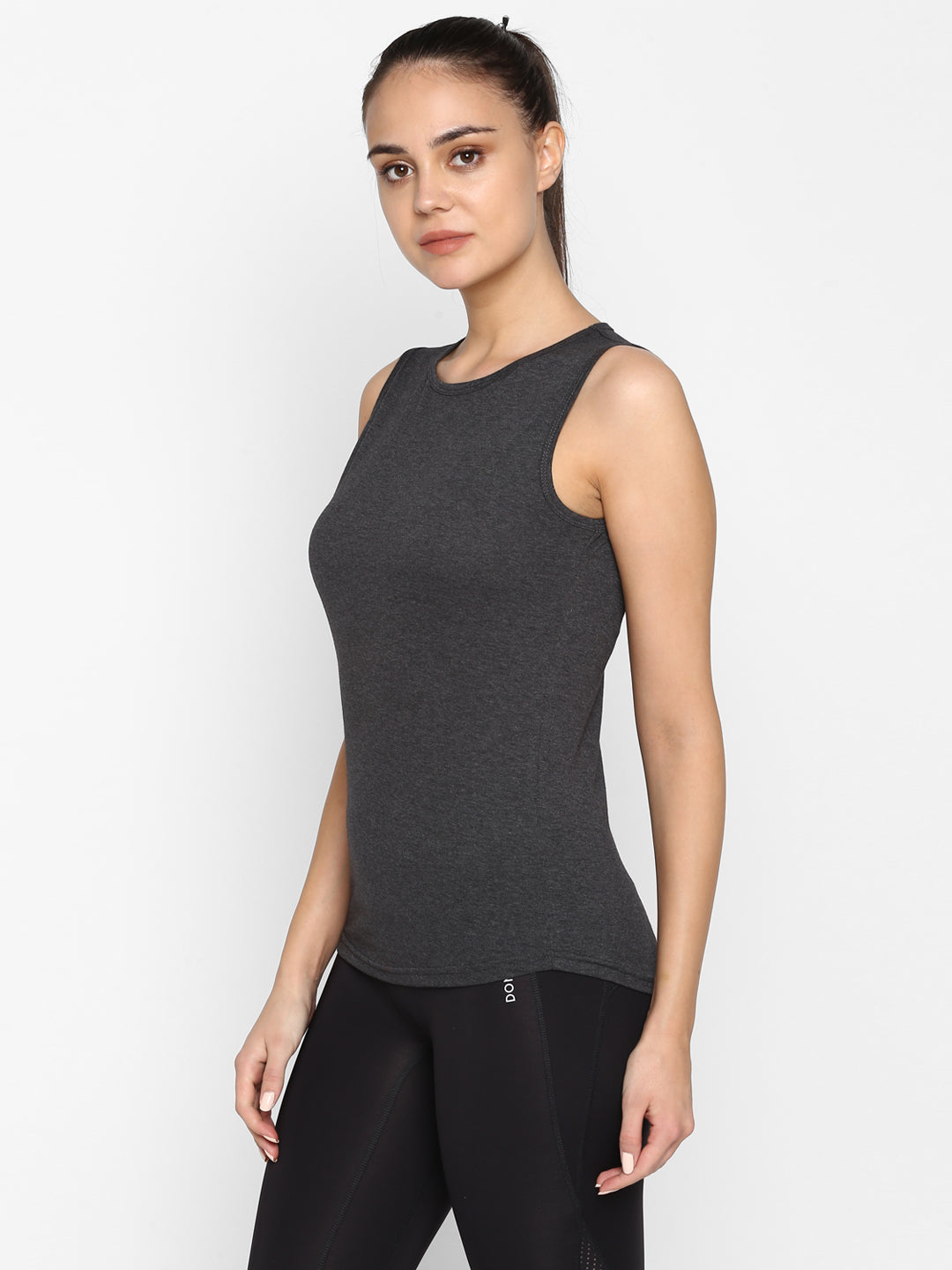 Appulse Women's Sleeveless Round neck T-Shirt | Women | Premium Cotton | Activewear | Athleisure