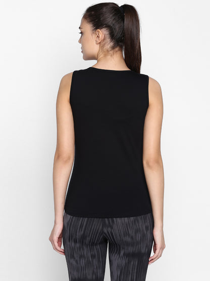 Appulse Women's Sleeveless Round neck T-Shirt | Women | Premium Cotton | Activewear | Athleisure