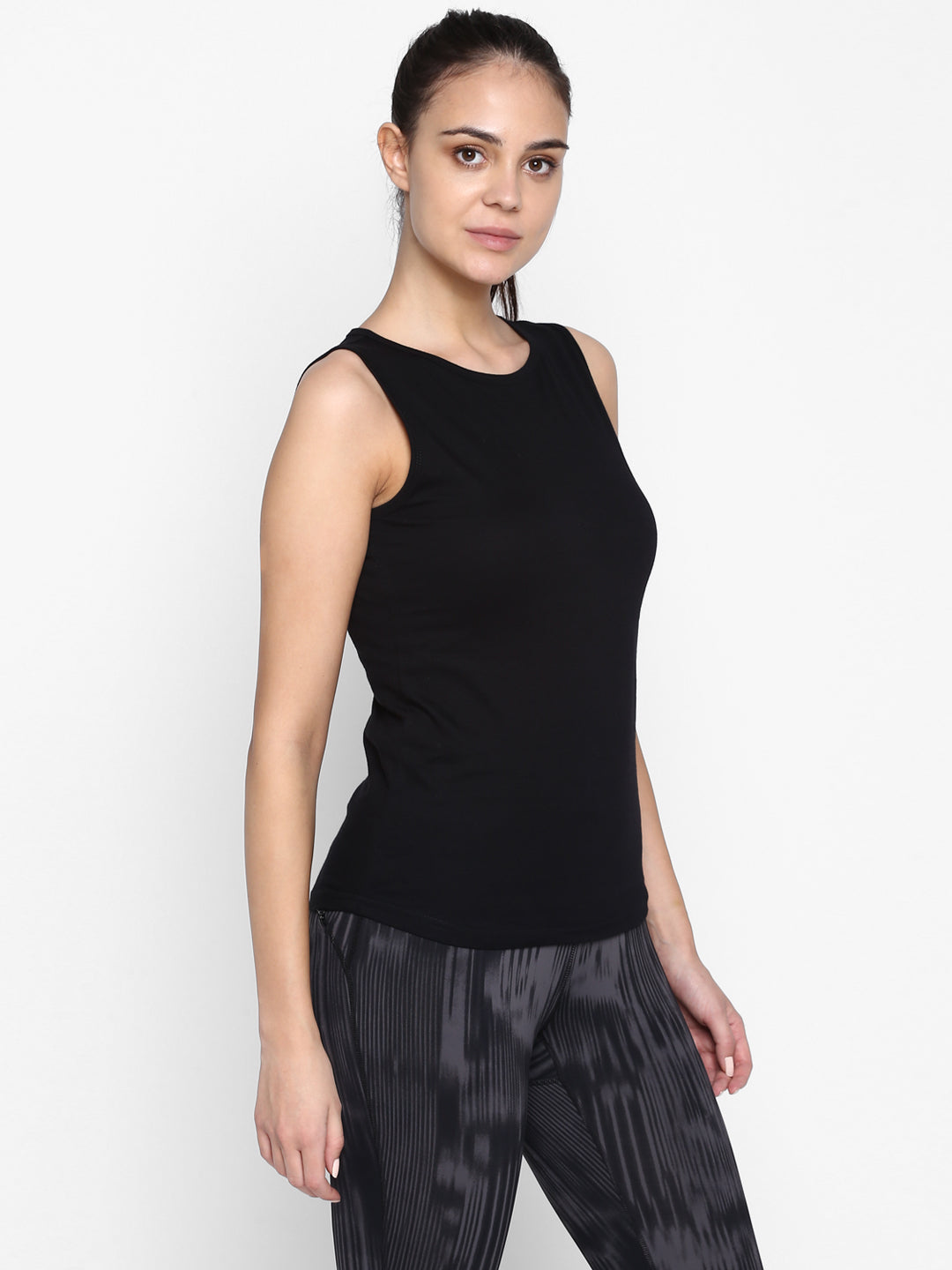 Appulse Women's Sleeveless Round neck T-Shirt | Women | Premium Cotton | Activewear | Athleisure