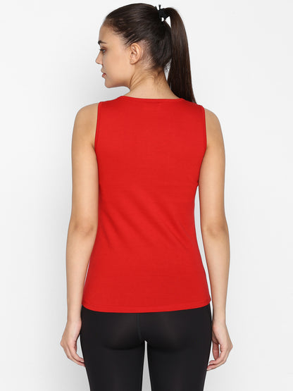 Appulse Women's Sleeveless Round neck T-Shirt | Women | Premium Cotton | Activewear | Athleisure