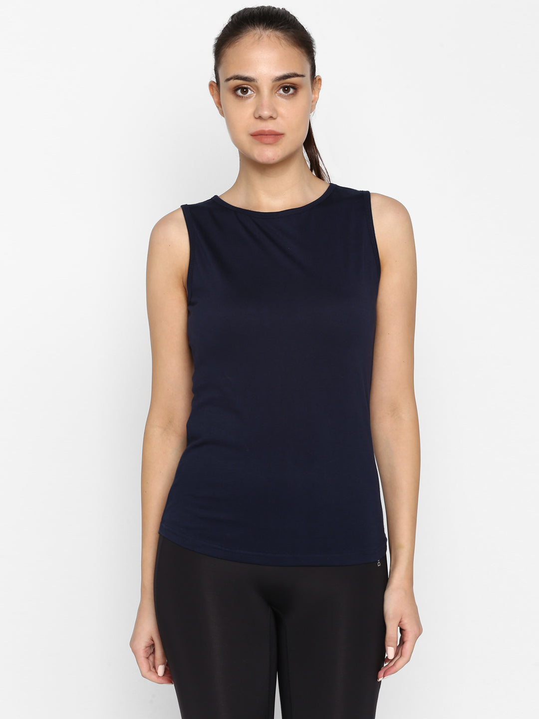 Appulse Women's Sleeveless Round neck T-Shirt | Women | Premium Cotton | Activewear | Athleisure
