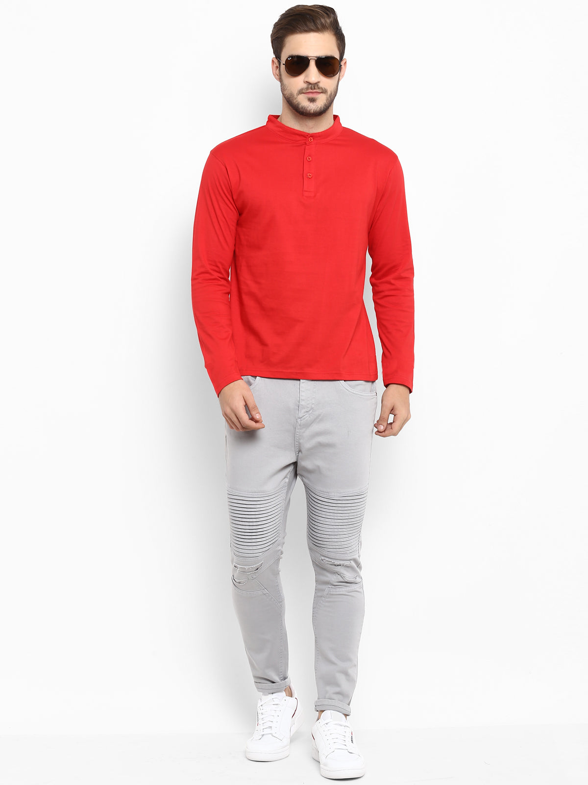 Appulse Men's Madrid Polo Long Sleeve T-Shirt | Men | Premium Cotton | Activewear | Athleisure