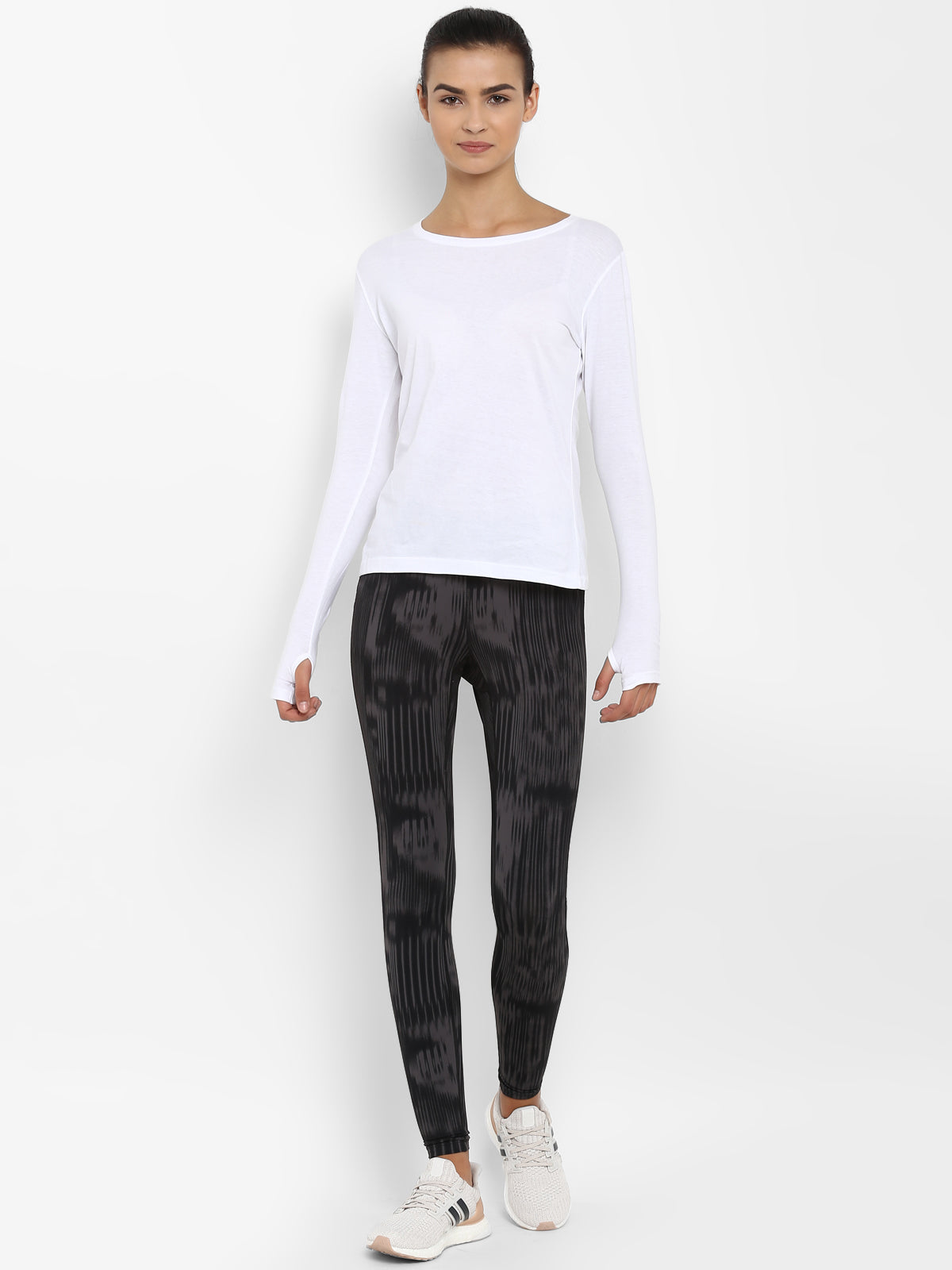 Appulse Women's Round Neck Long Sleeve Thumopen T-Shirt | Women | Premium Cotton | Activewear | Athleisure